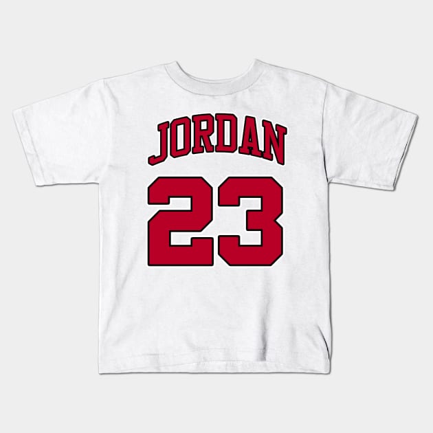 Michael Jordan Chicago Bulls Kids T-Shirt by Cabello's